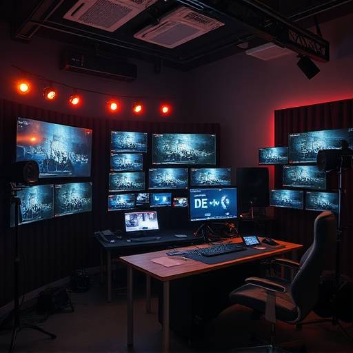 Scene from Post-Production & Editing film